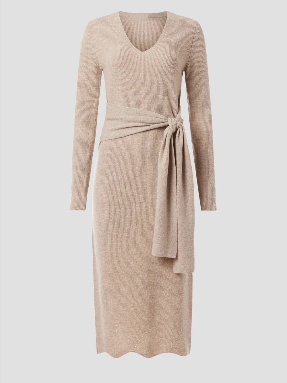 TOCCIN RIBBED WOOL CASHMERE DRESS - Picture 2 of 4